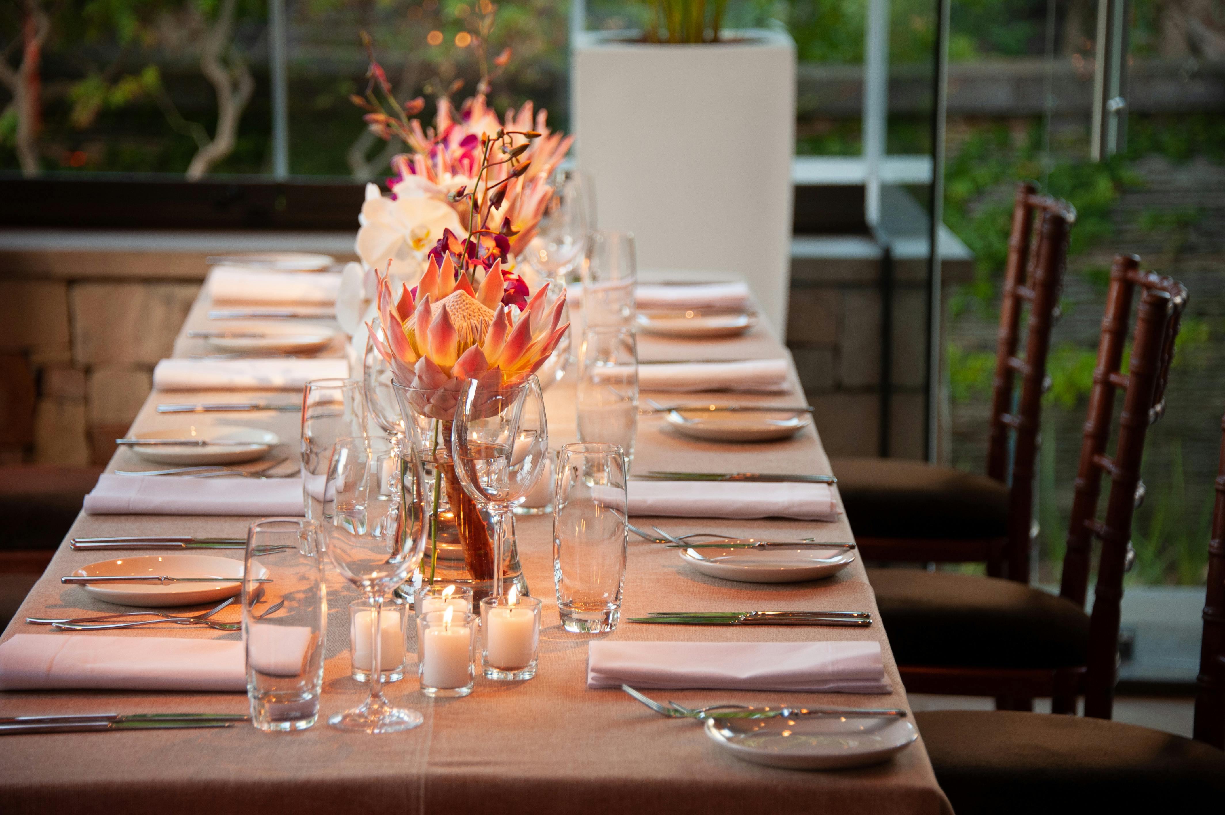 A dinner engagement event